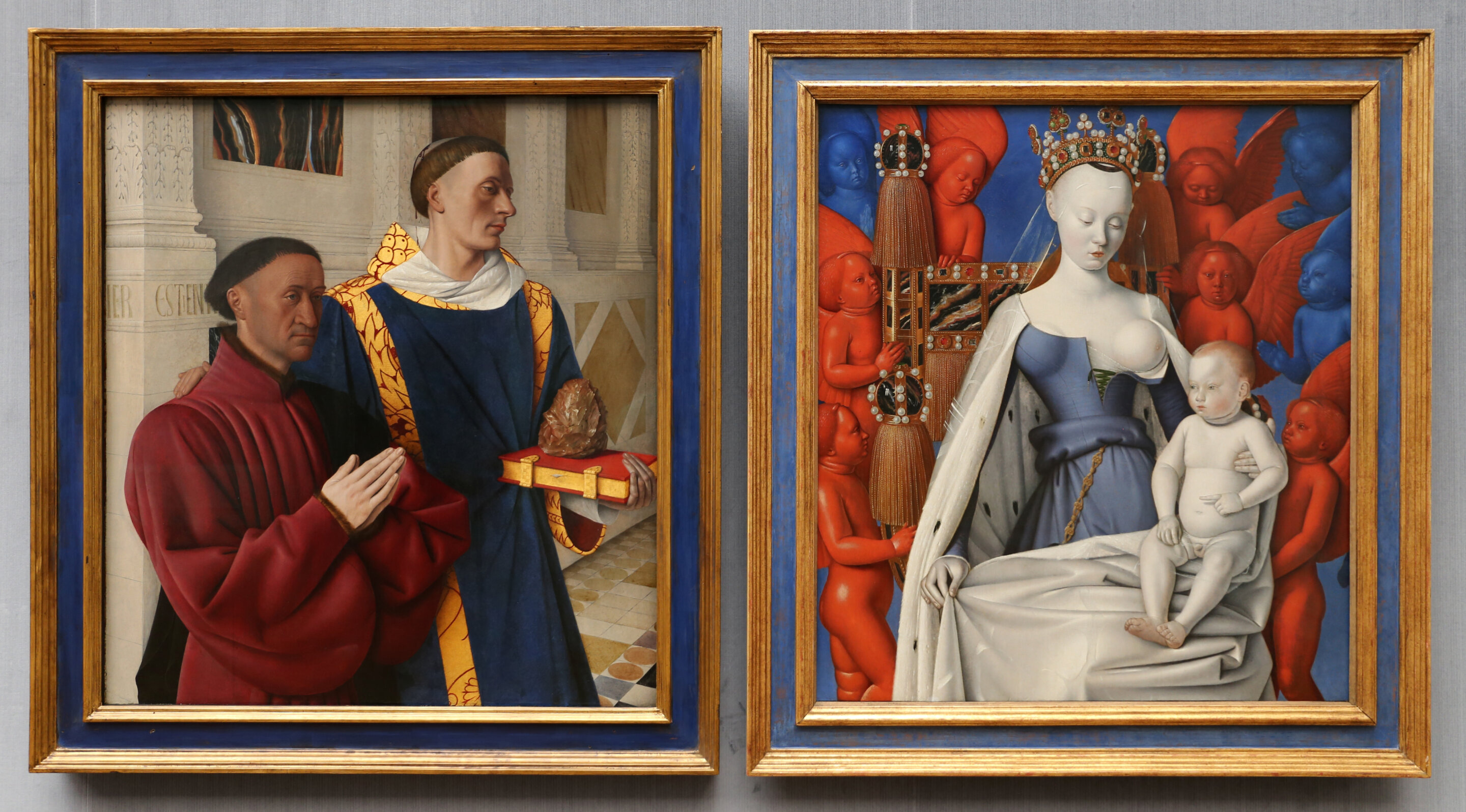 Comment un outil préhistorique s'est-il retrouvé sur cette peinture française du 15ème siècle ?