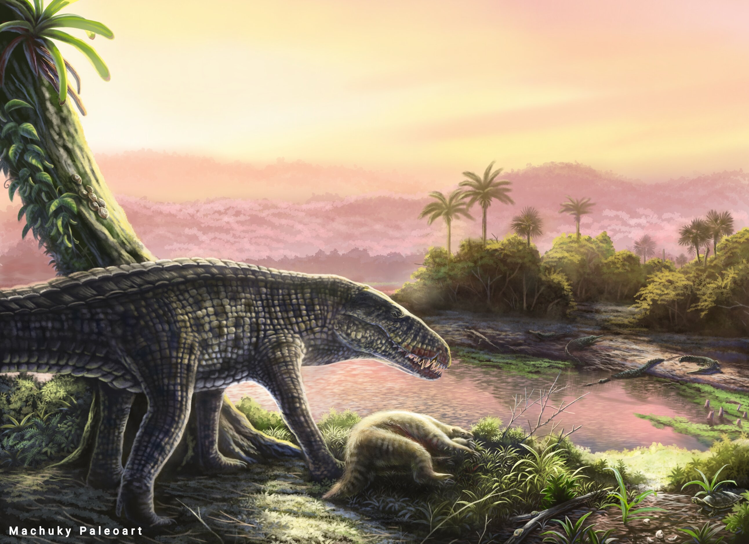 Giant crocodilians where you least expect them 🦎