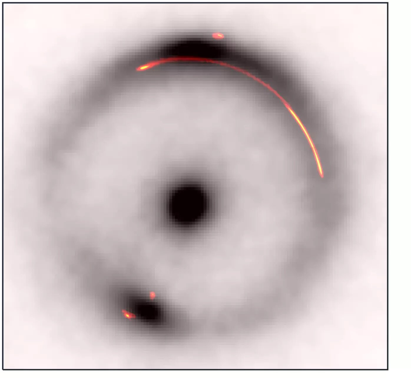 🔭 Discovery of an invisible object of one million solar masses