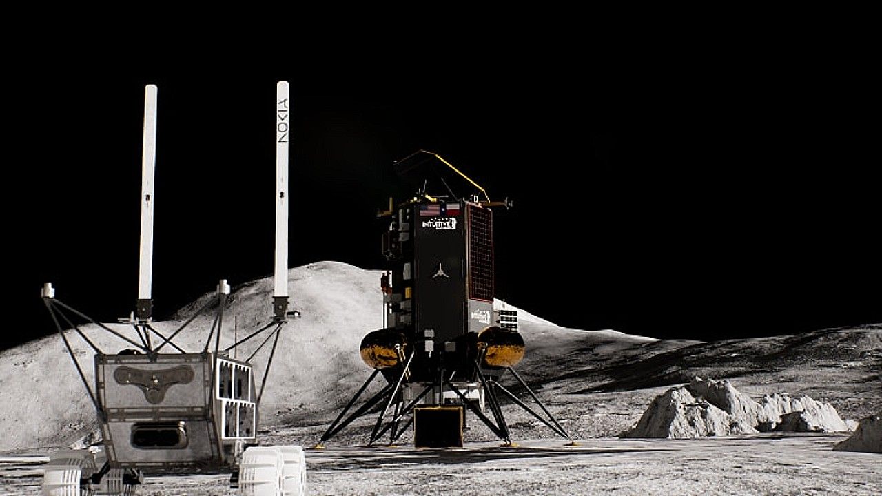 Nokia to deploy a 4G cellular network on the Moon