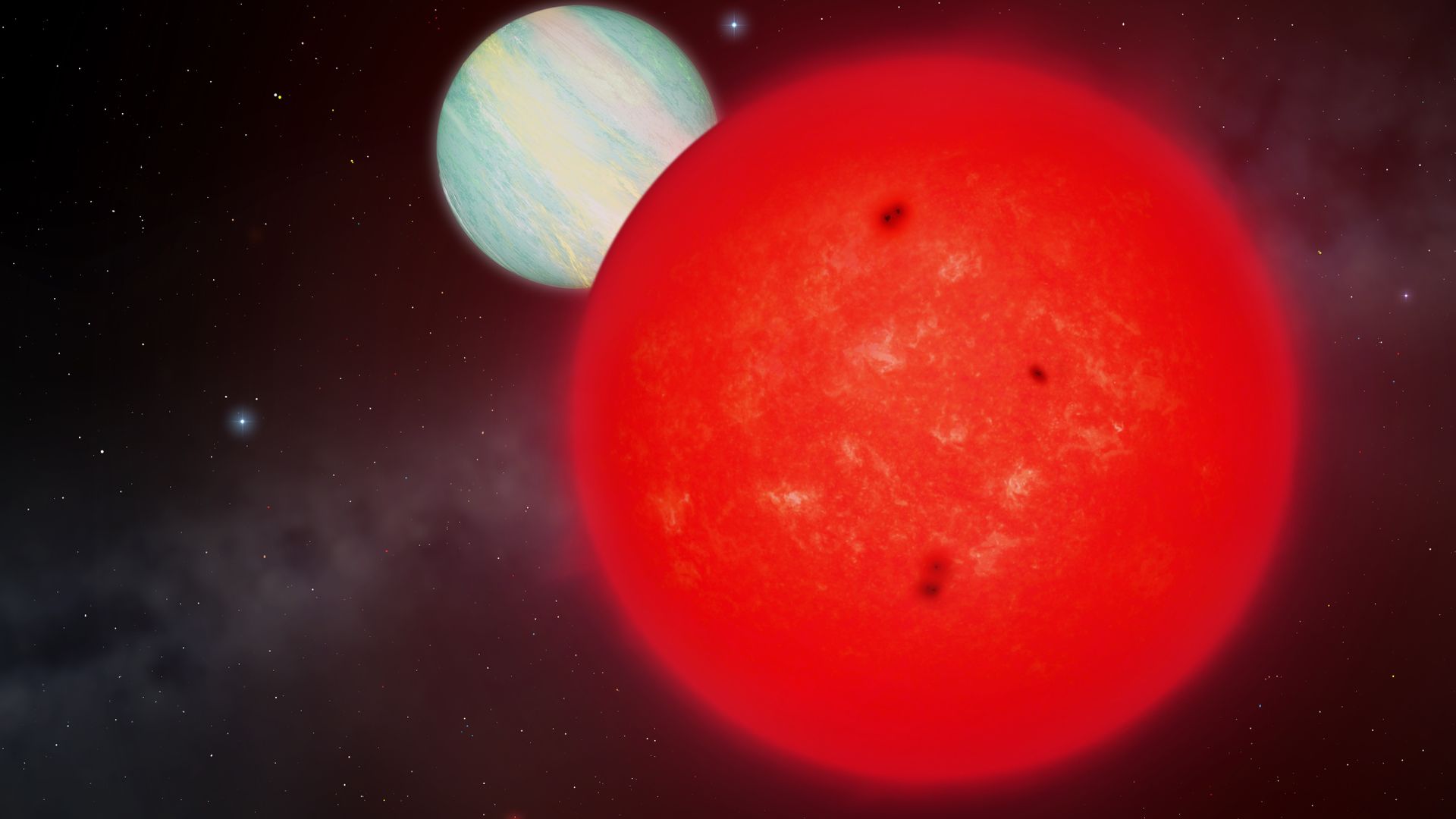 🔭 Um planeta tão grande orbita uma estrela tão pequena, como isso é possível?