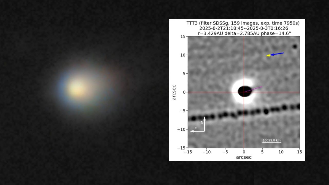 ☄️ 3I/ATLAS: le visiteur interstellaire expulse un jet géant vers le Soleil