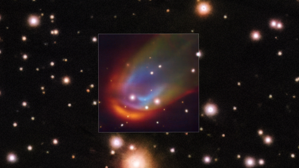 🌠 Descoberta de uma estrela morta que sulca o Universo como um barco corta a água