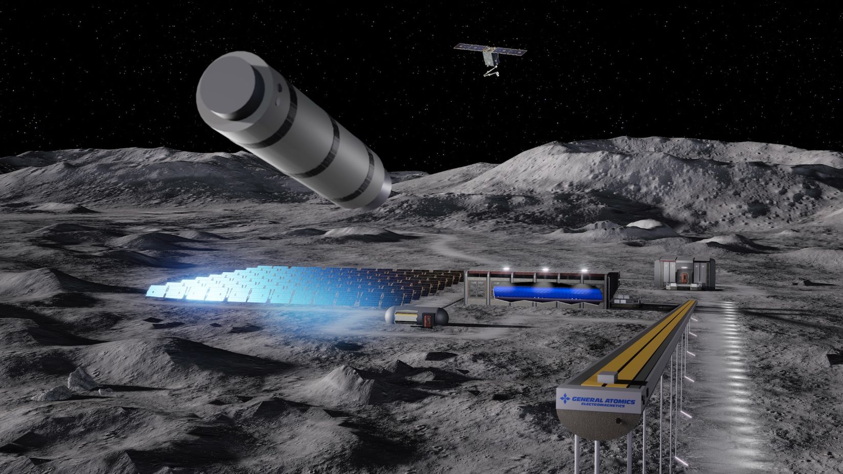 ⚡ Une catapulte électromagnétique sur la Lune