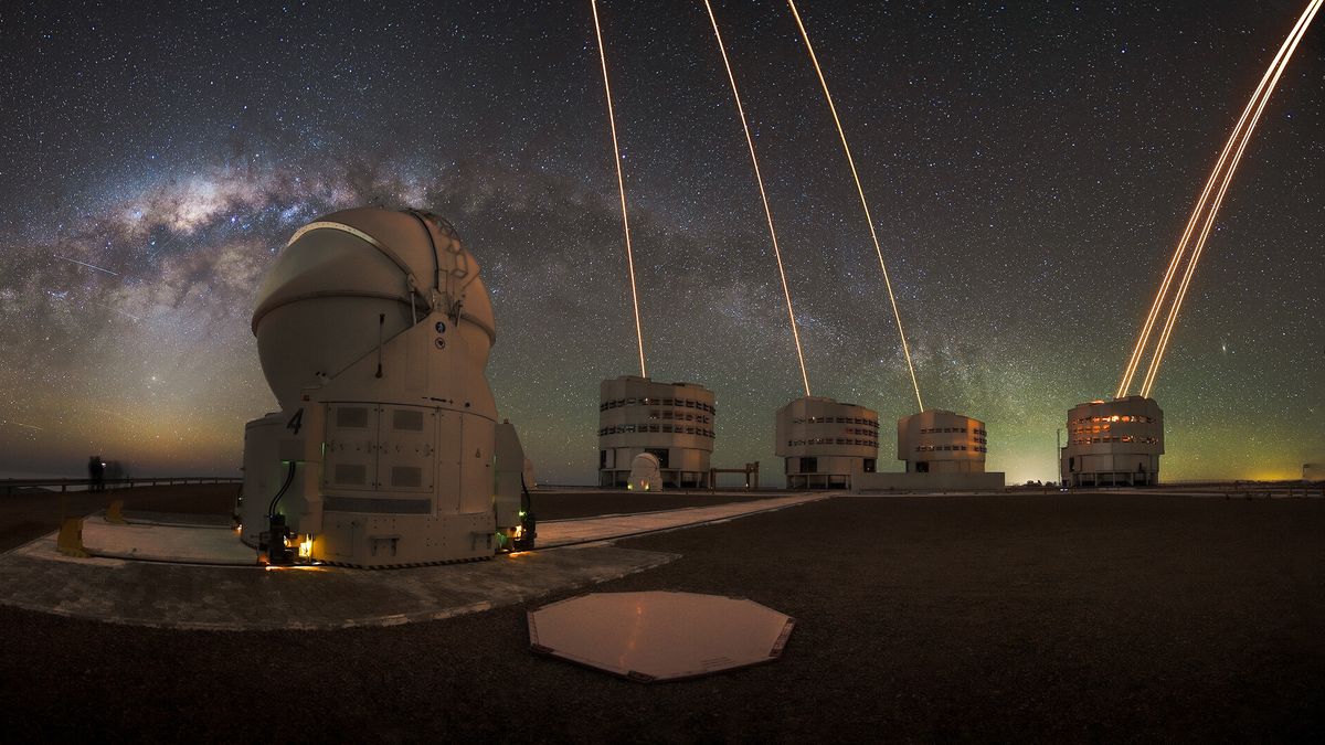 🔭 Que sont ces rayons lasers, sur l'un des plus puissants observatoires astronomiques du monde ?