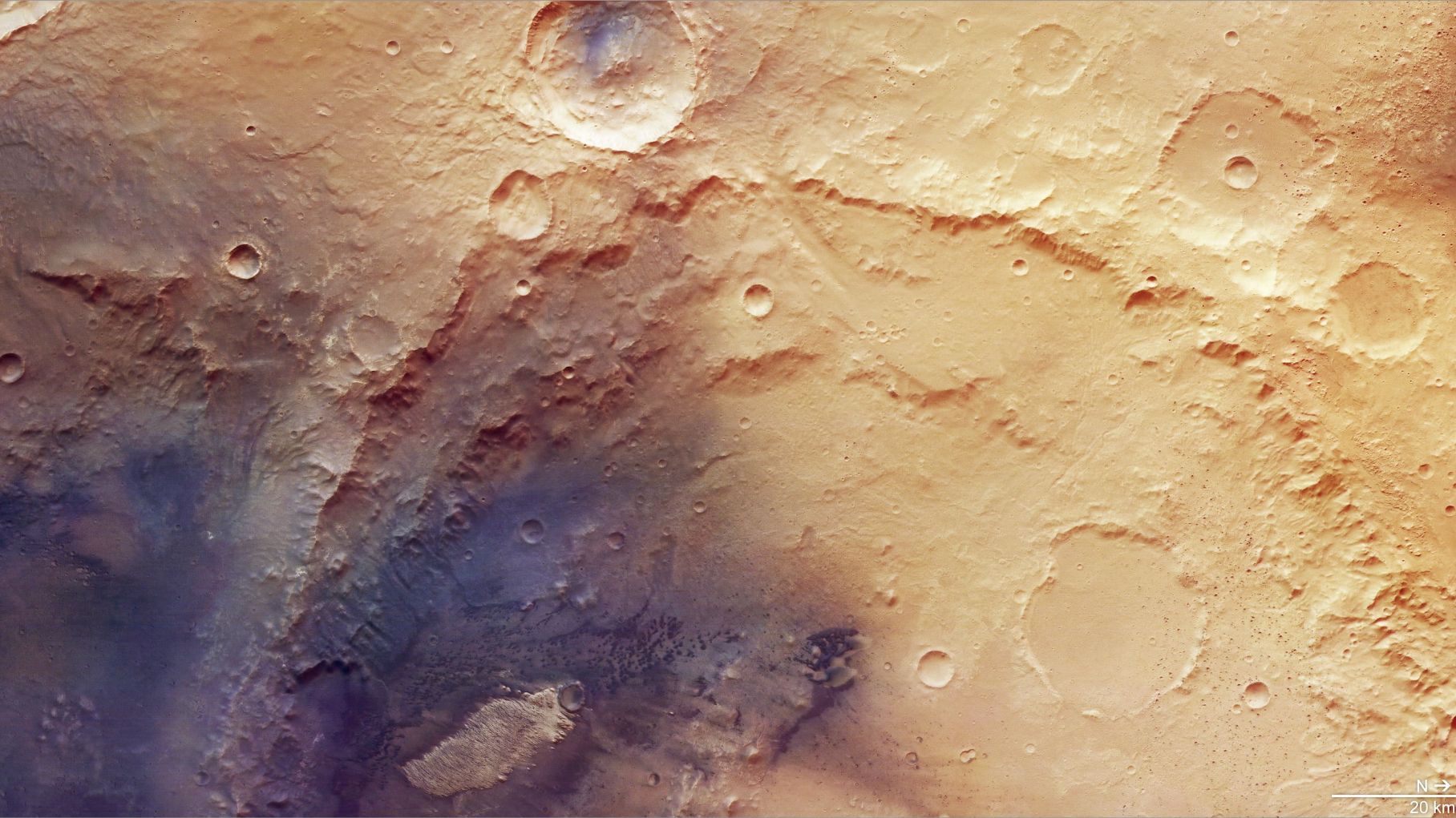 🔴 Mars comme jamais vue : des paysages qui parlent du passé !