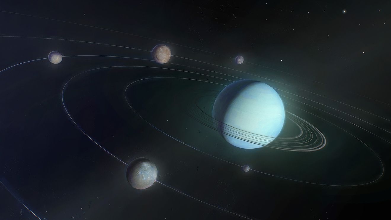 🔭 Une planète géante aujourd'hui disparue aurait sauvé les lunes de Jupiter et Uranus