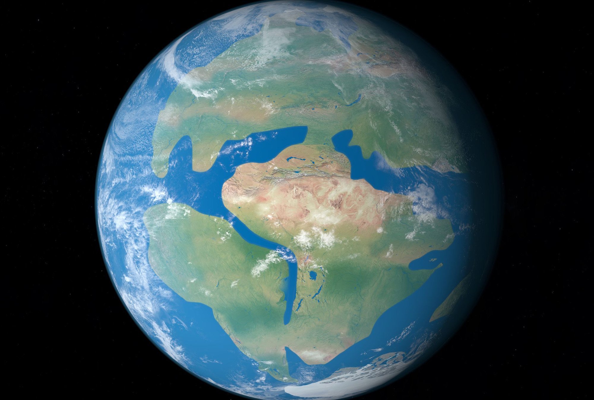 L'intégralité de la séparation de l'Amérique du Sud avec l'Afrique retracée