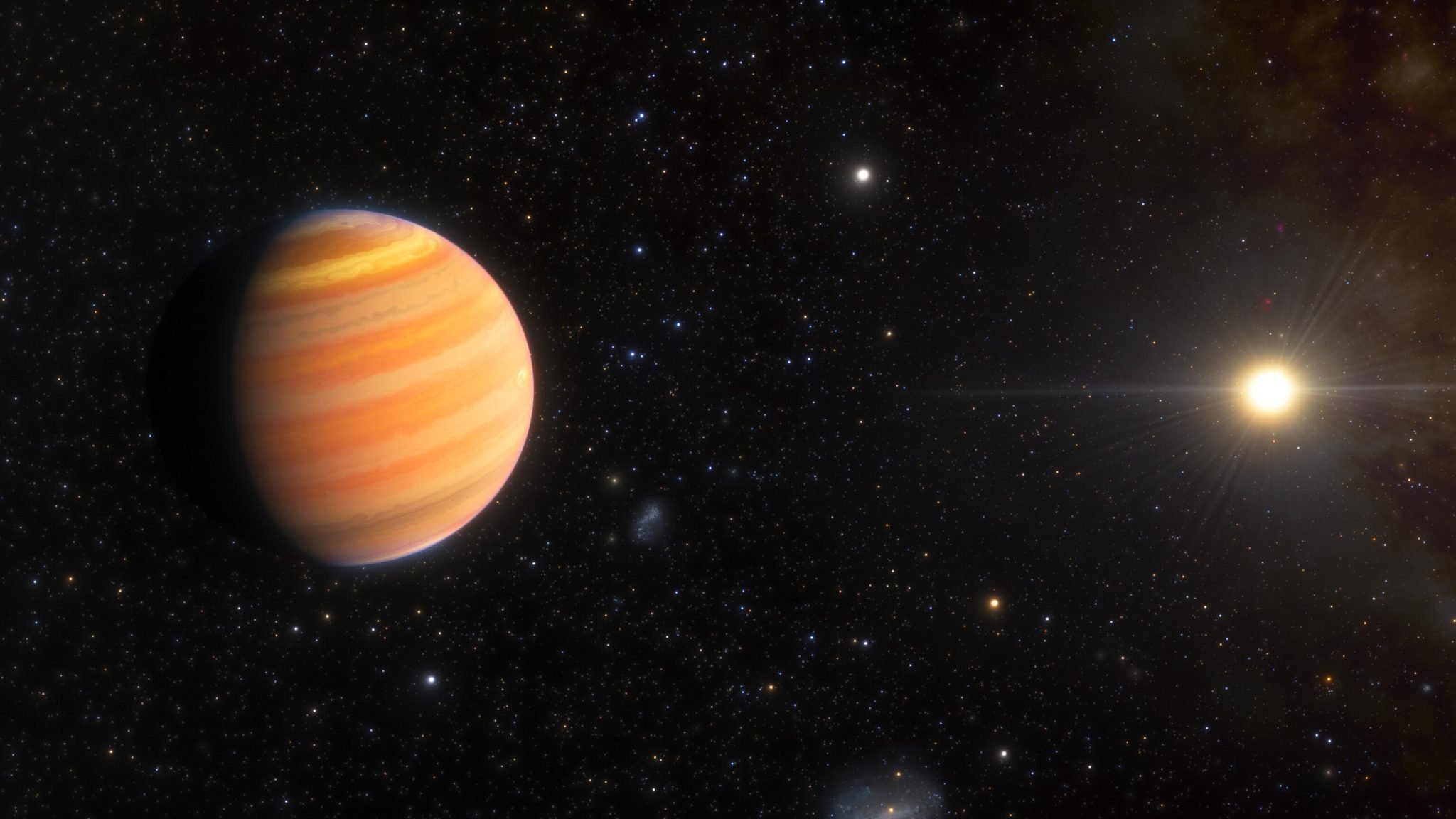 Rare: des astronomes observent un Jupiter chaud en pleine migration vers son étoile