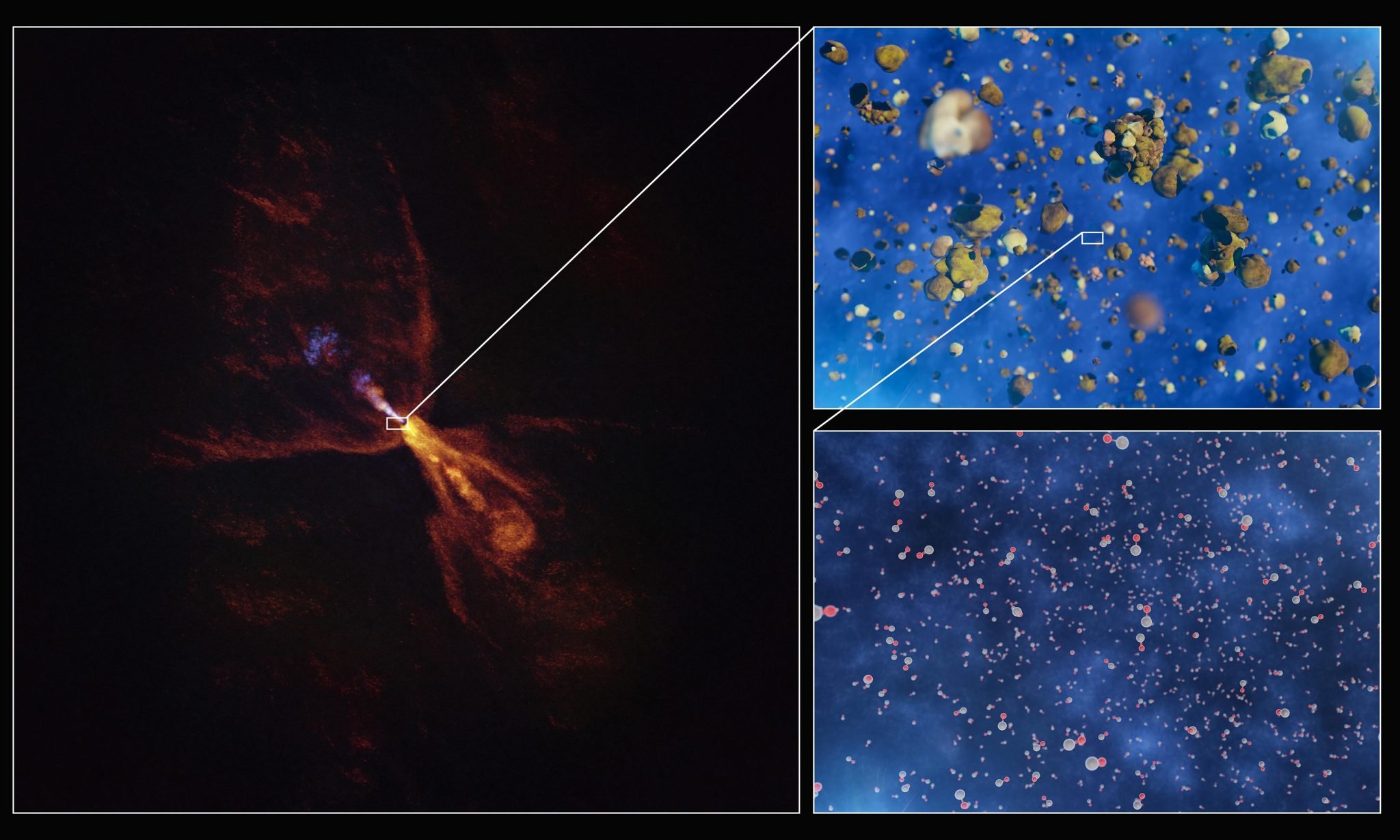 🔭 Cette observation suggère que tout pourrait venir de la ceinture d'astéroïdes