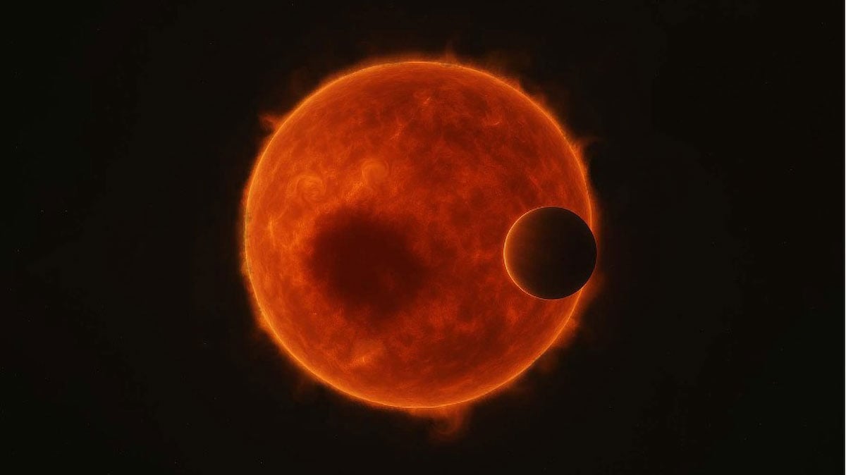 🌟 Manchas em uma estrela distante revelam um grande desalinhamento orbital