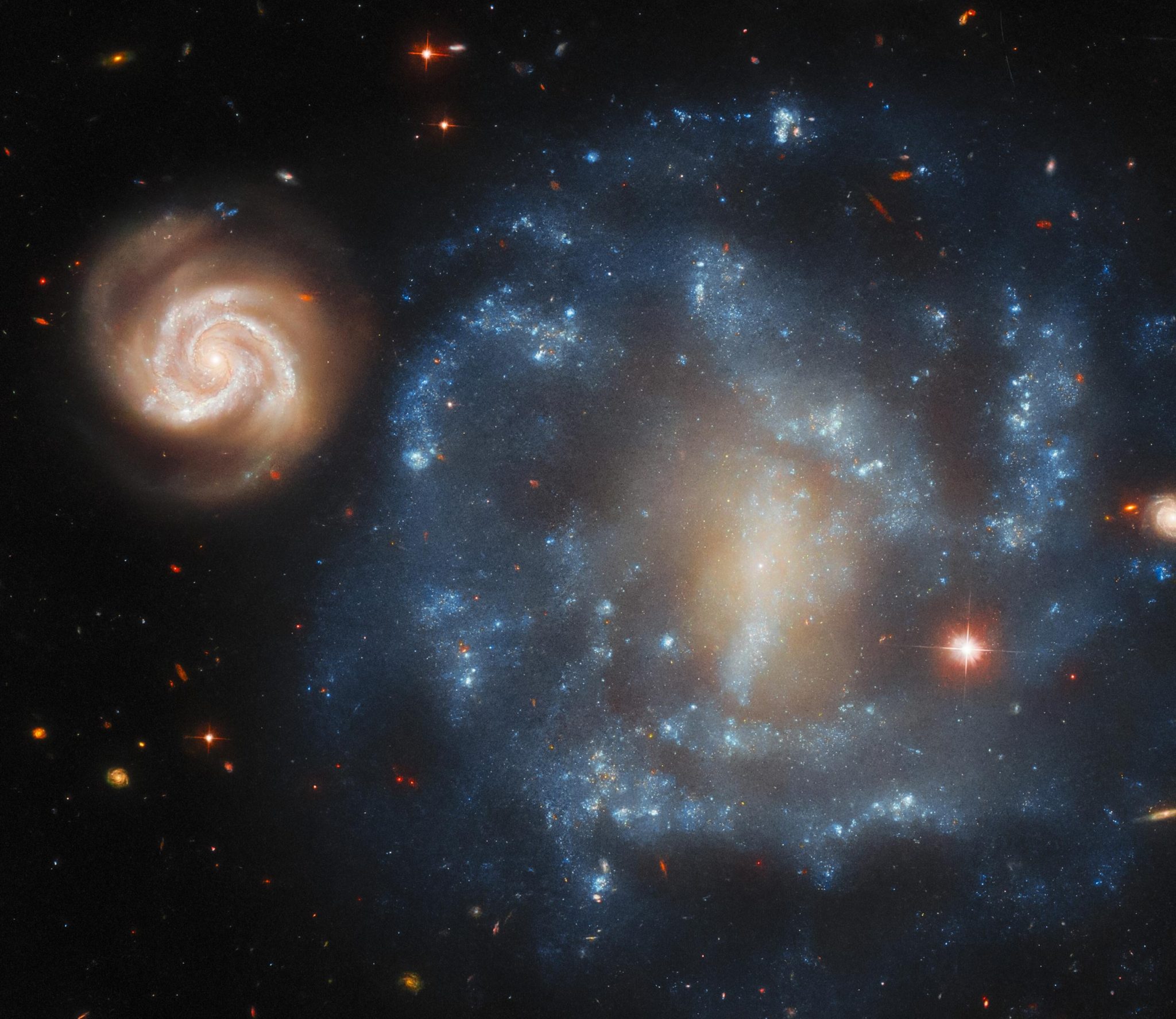 🔭 Cette image cosmique, prise par Hubble, est une illusion