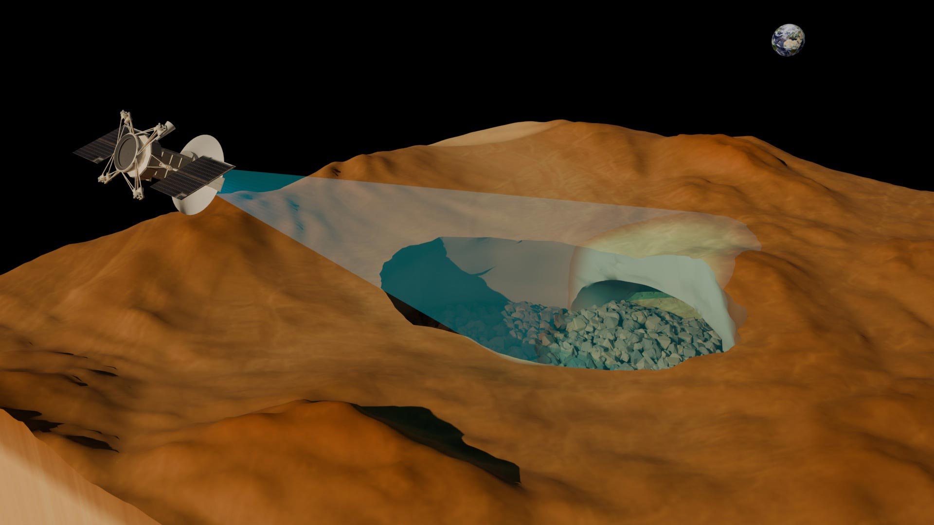 🛰️ Un immense tunnel sous la surface de la planète Vénus