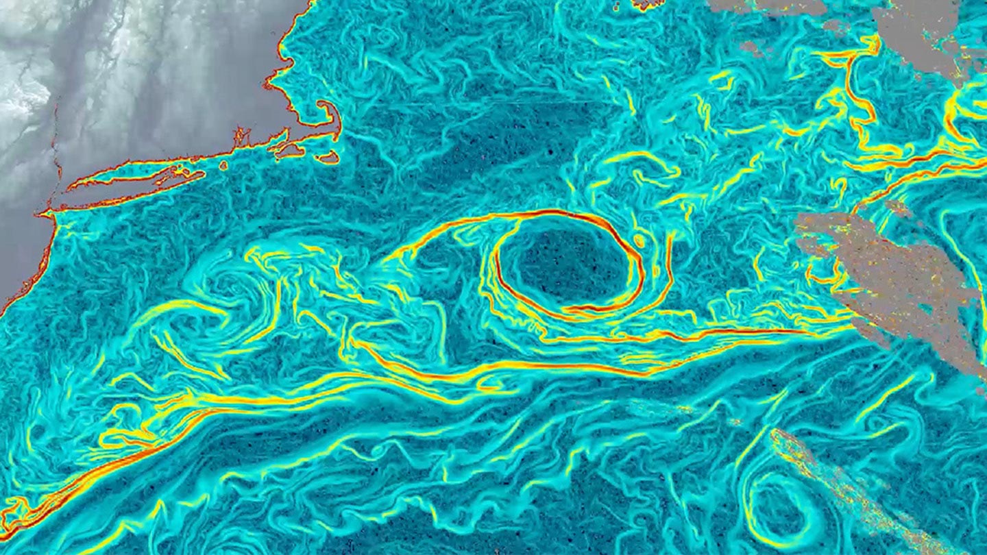 🌊 Uma IA desenha a Corrente do Golfo e outras correntes como nunca antes