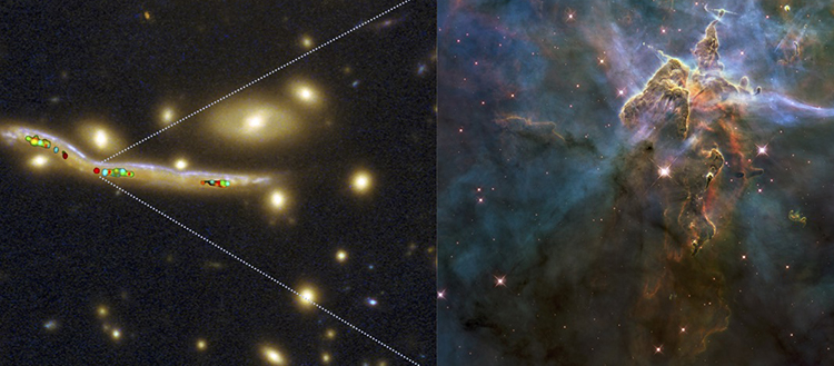 Les pouponnières d’étoiles des galaxies lointaines