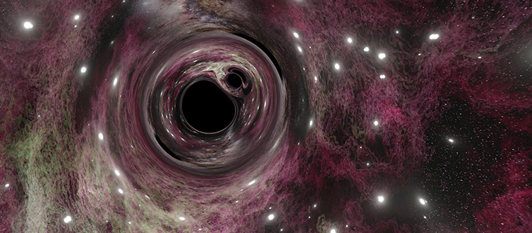 L'origine des trous noirs en fusion dans les galaxies comme la notre