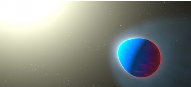 Des molécules d’eau révèlent l’atmosphère d’une exoplanète