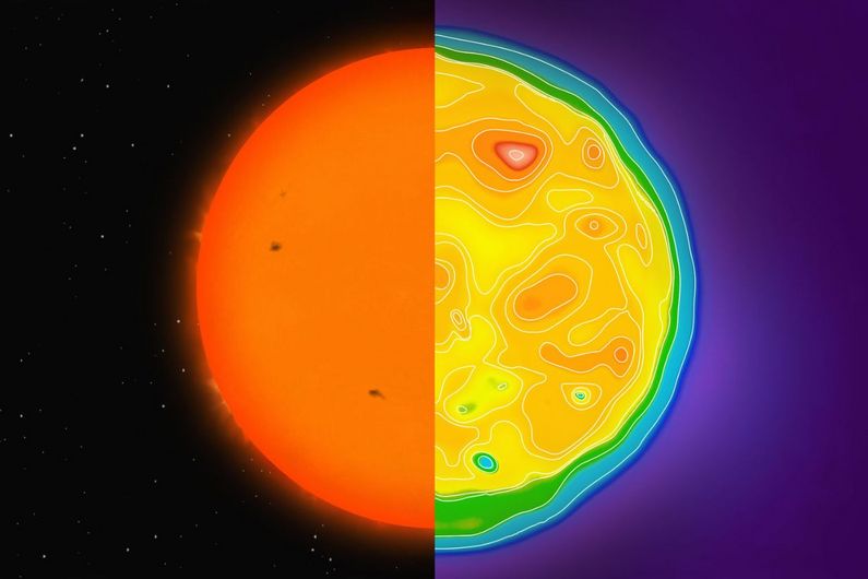 Measuring the temperature of stars with an accuracy of 0.1°