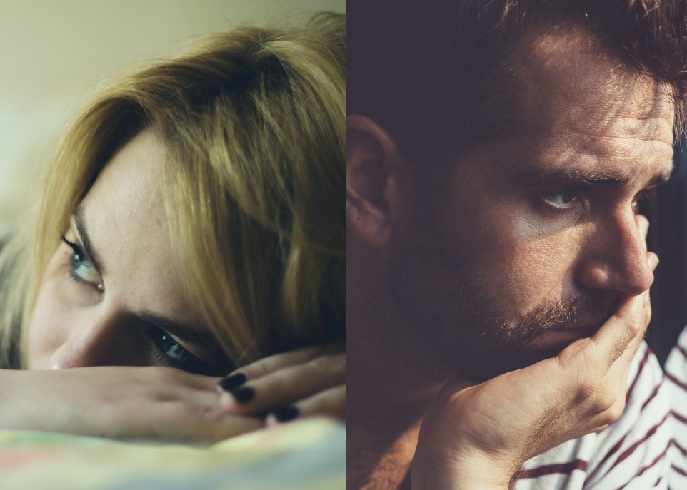 Les deux visages de la dépression