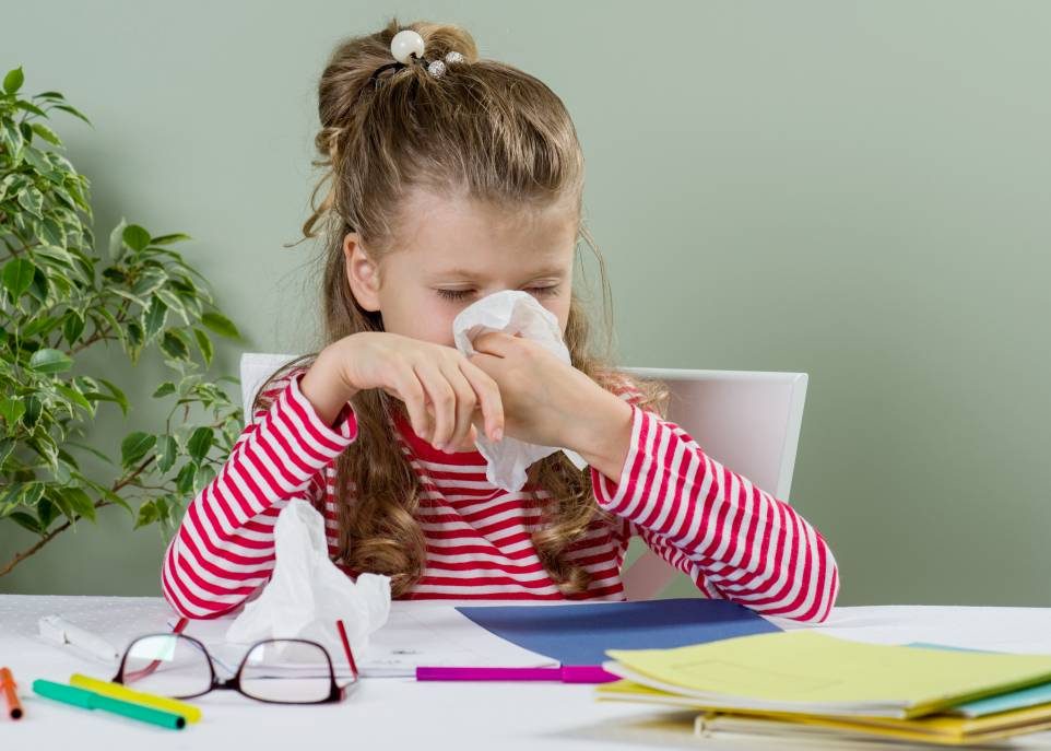 Grippe: les enfants davantage frappés cette année