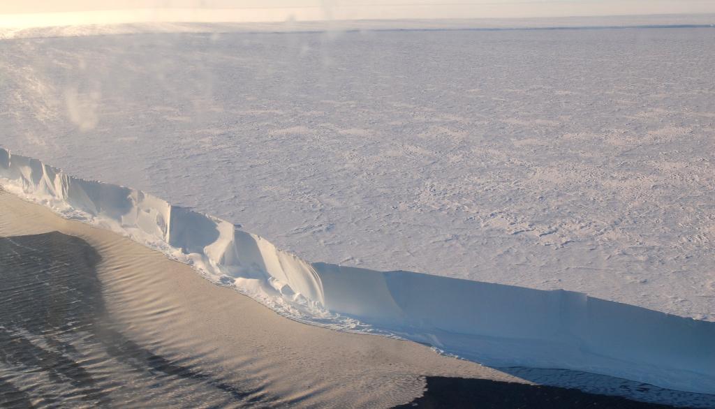 Des vestiges d'une barrière de glace découverts dans la baie de Baffin