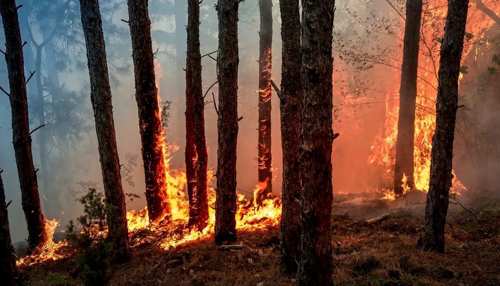 Usar madeira para combater o fogo? 🔥
