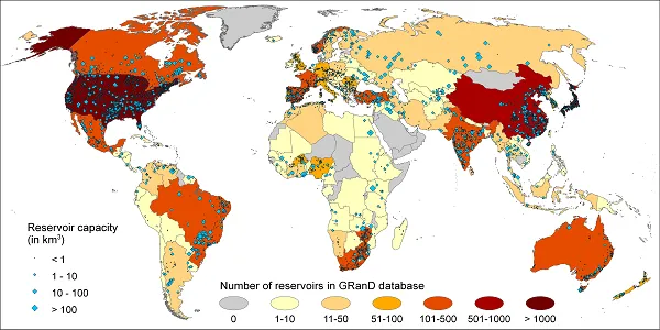Pour dessiner une meilleure carte des barrages
