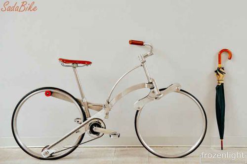 Vidéo: Un vélo pliable sans rayon