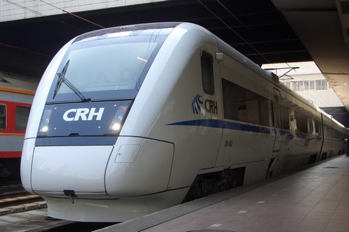 Série de tests sur les nouveaux trains à grande vitesse chinois