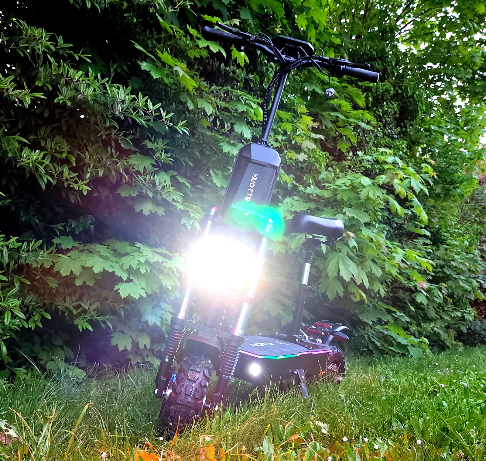 Test trottinette électrique OOTD D88: bimoteur et puissance hors norme