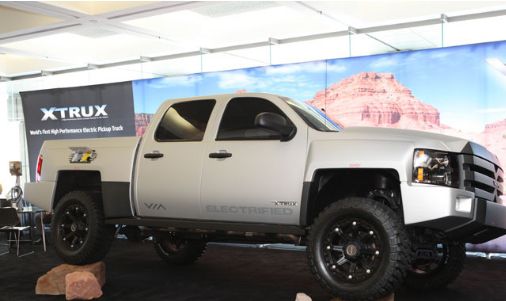 Salon de Détroit 2013: le pick-up X-Truck Via