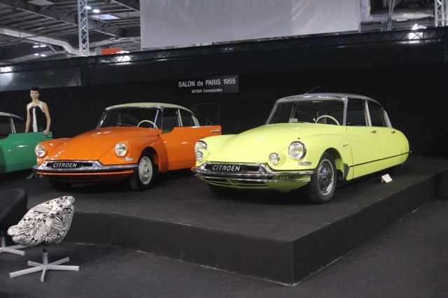 Rétro Salon de l'auto 1955: Citroen DS