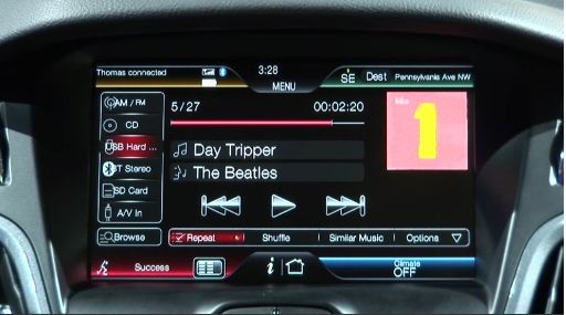 Ford va déployer son système embarqué Sync en Europe