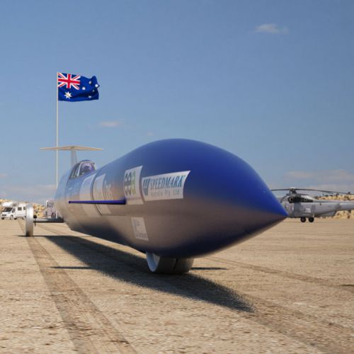 Vidéo: Aussie Invader 5R, une voiture supersonique à 1600 km/h