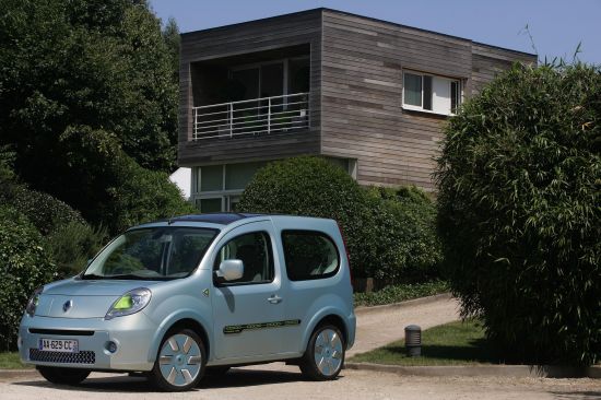 Renault dévoile sa Kangoo be bop Z.E.