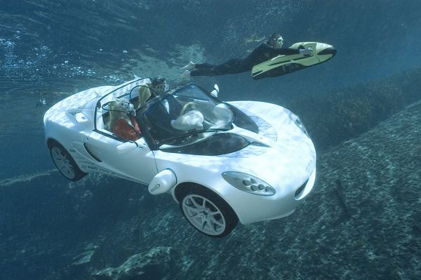 Rinspeed sQuba: la voiture submersible de James Bond enfin réalité